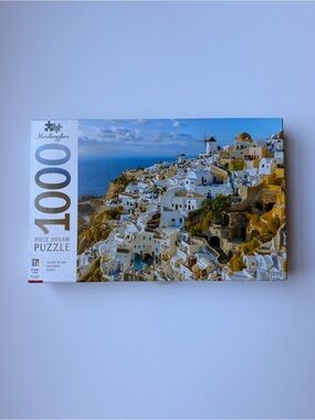 1000-Piece Santorini Village Puzzle